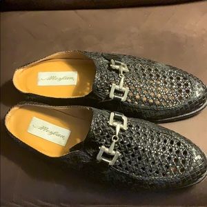 Mezlan leather braided unique sandals! Very nice!